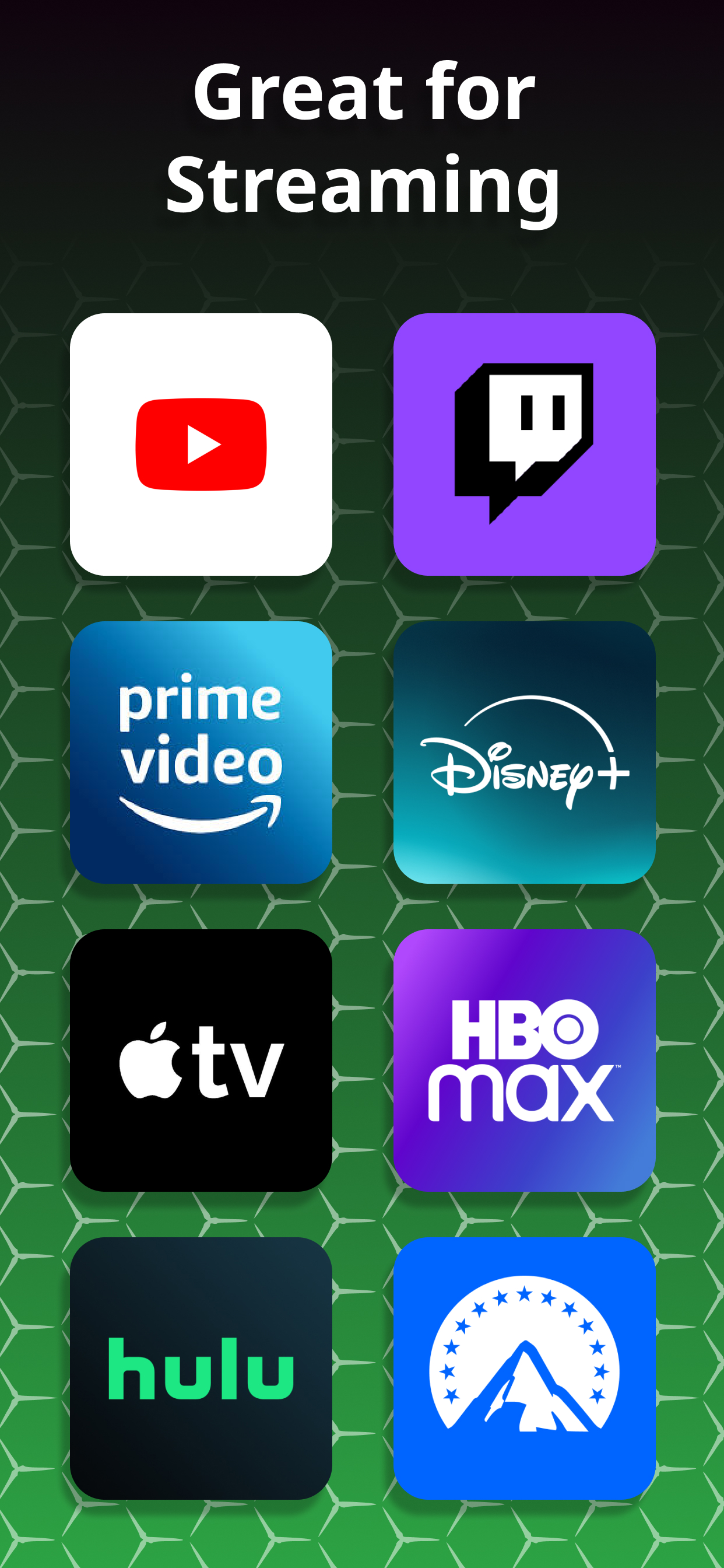 Settings screen of Xbox Controller App
